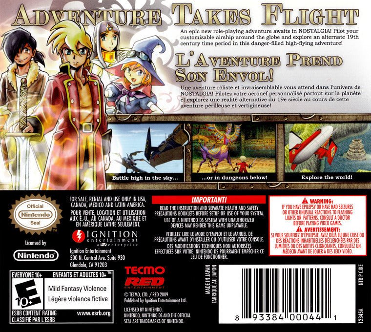 Nostalgia - Nintendo DS - Retro Island Gaming