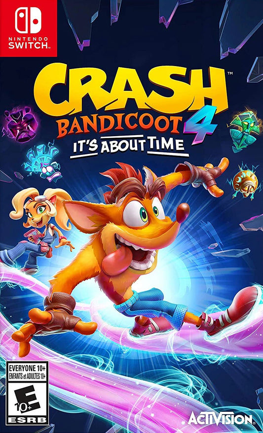 Crash Bandicoot 4: It's About Time - Nintendo Switch - Retro Island Gaming