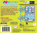 NSYNC Get to the Show - GameBoy Color - Retro Island Gaming