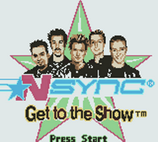 NSYNC Get to the Show - GameBoy Color - Retro Island Gaming