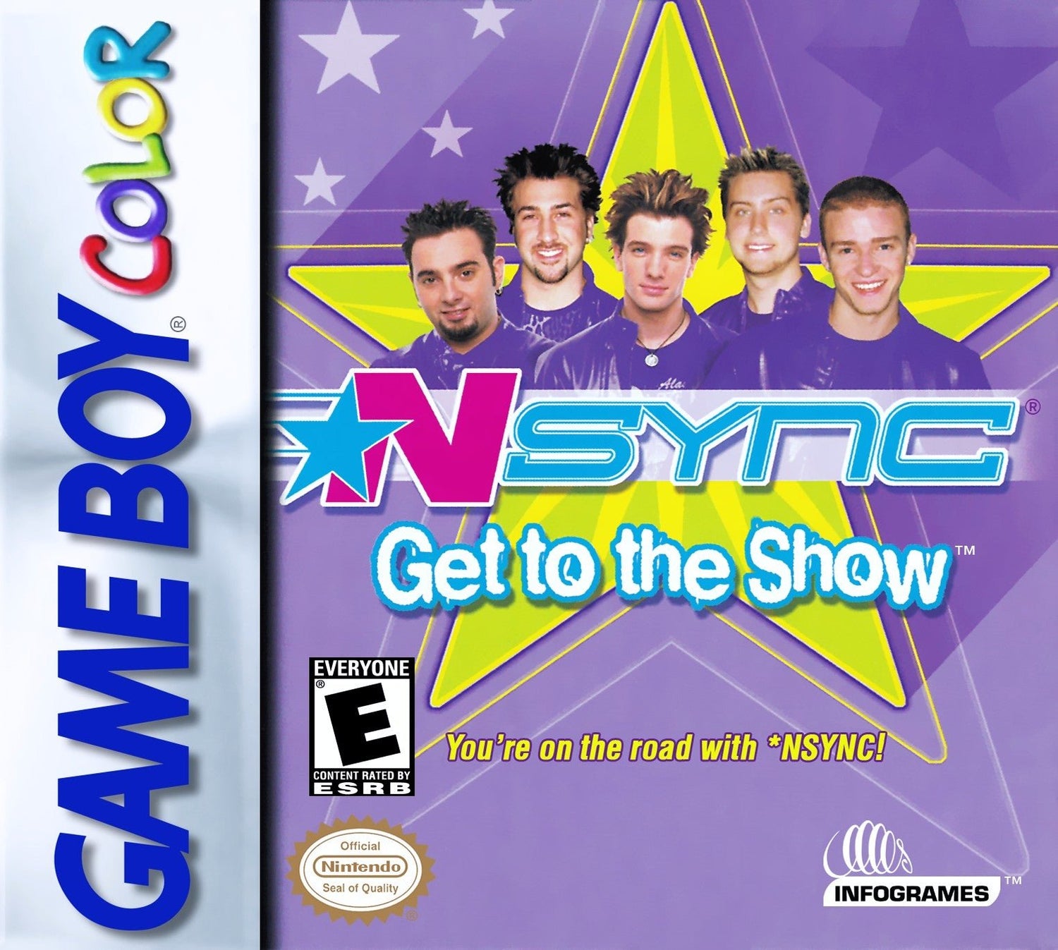 NSYNC Get to the Show - GameBoy Color - Retro Island Gaming