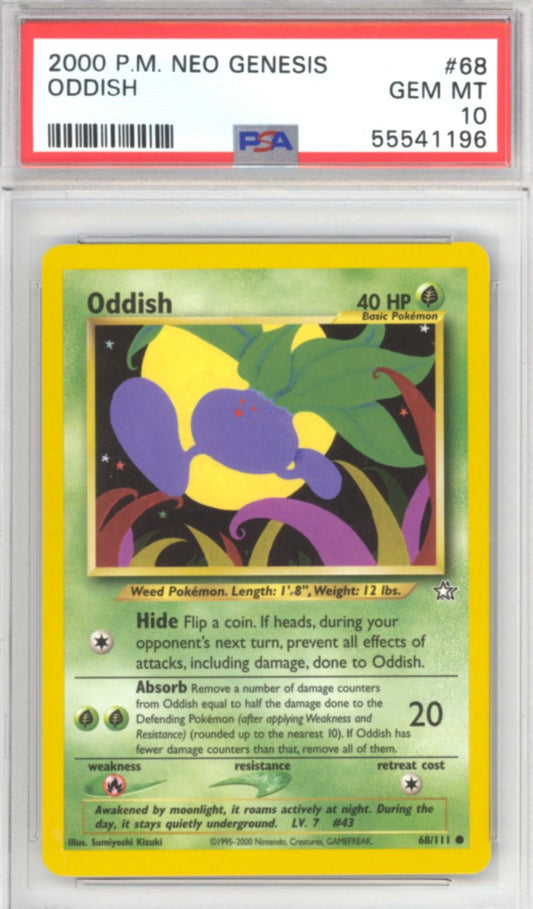 Oddish #68 - Pokemon Neo Genesis - Retro Island Gaming