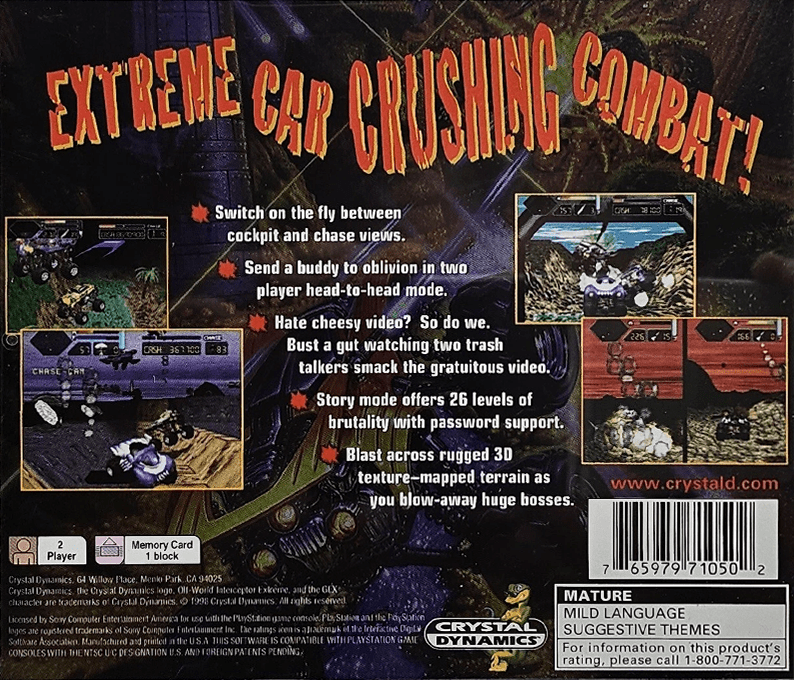 Off - World Interceptor Extreme - Playstation - Retro Island Gaming