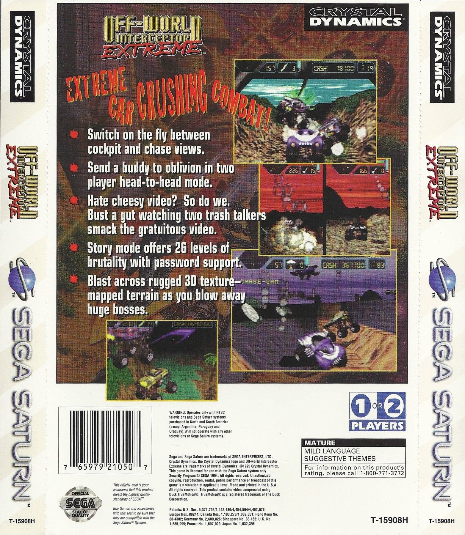 Off - World Interceptor Extreme - Sega Saturn - Retro Island Gaming