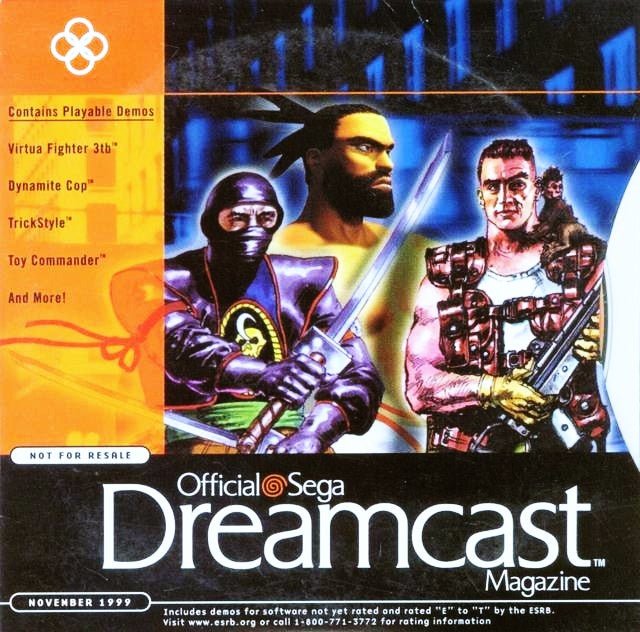 Official Sega Dreamcast Magazine Demo Disc November 1999 - Sega Dreamcast - Retro Island Gaming