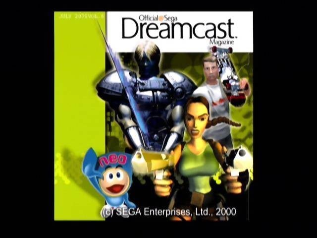 Official Sega Dreamcast Magazine Disc Volume 6 July 2000 - Sega Dreamcast - Retro Island Gaming