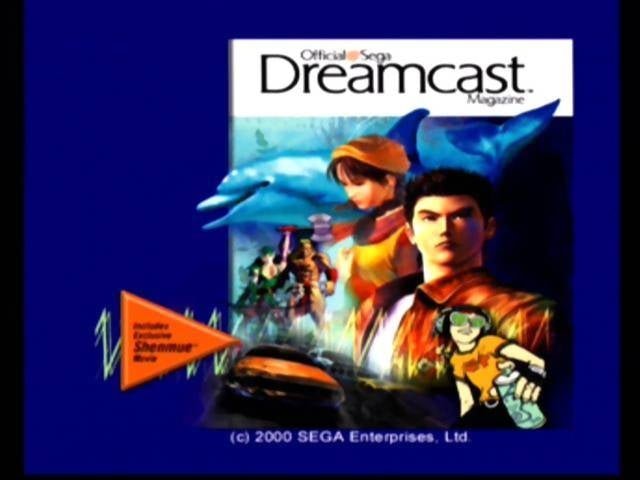 Official Sega Dreamcast Magazine Disc Volume 8 November 2000 - Sega Dreamcast - Retro Island Gaming
