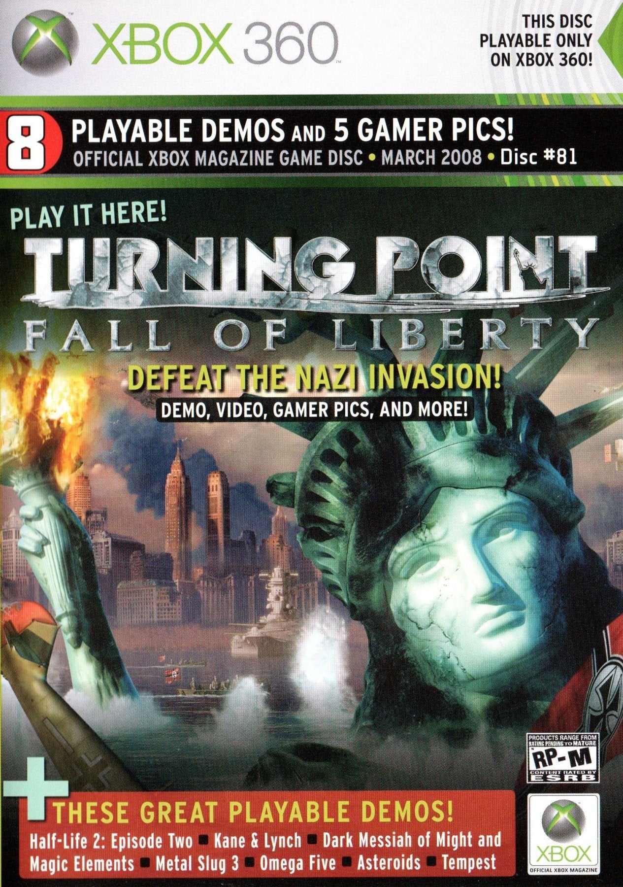 Official Xbox Magazine Demo Disc 81 - Xbox 360 - Retro Island Gaming