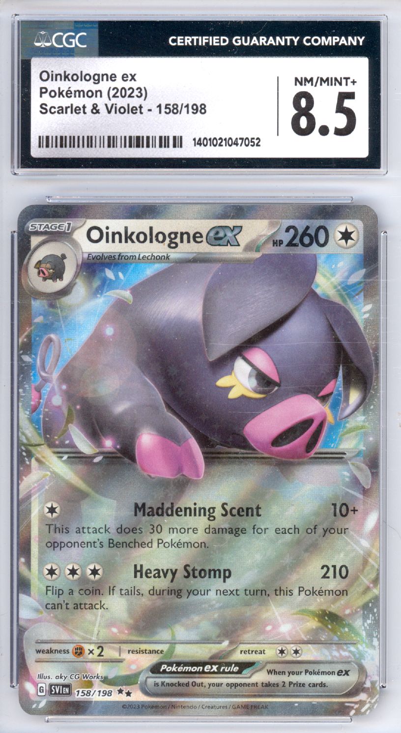 Oinkologne ex #158 - Pokemon Scarlet & Violet - Retro Island Gaming