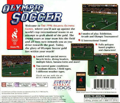 Olympic Soccer - Playstation - Retro Island Gaming