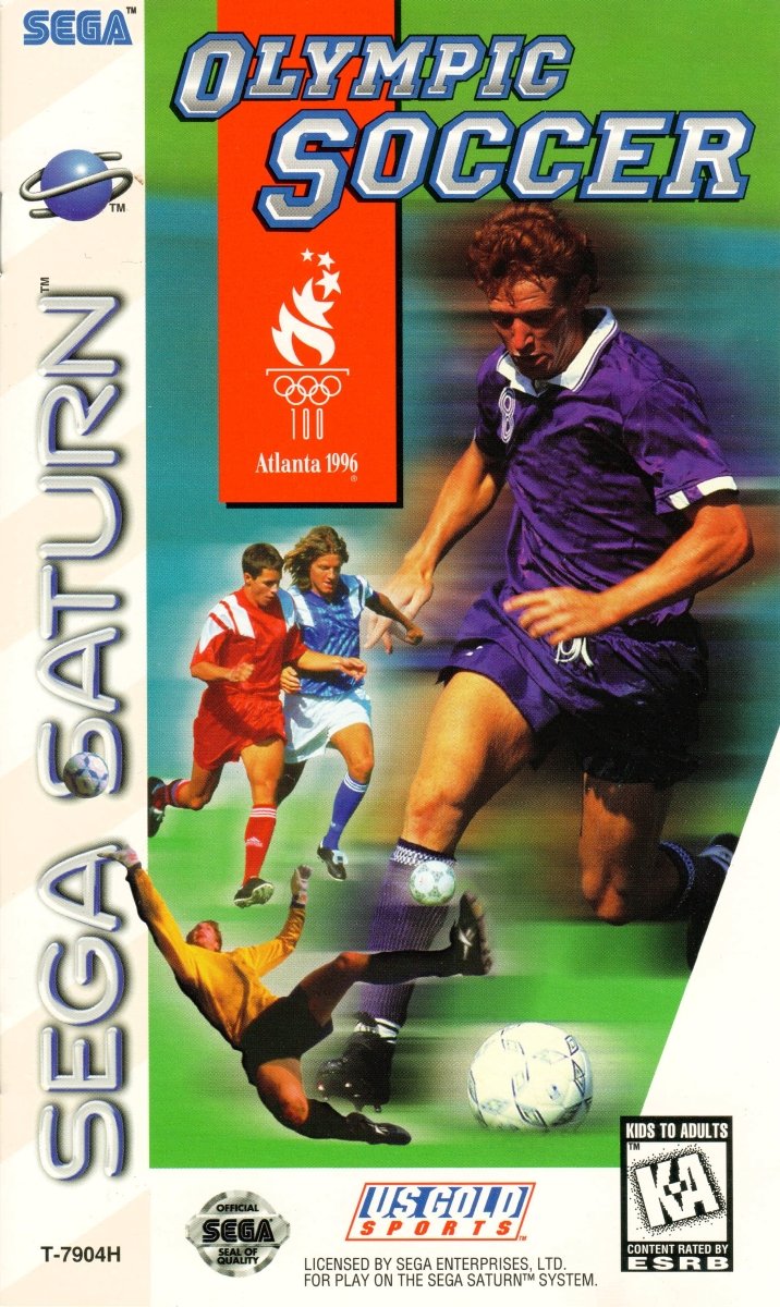 Olympic Soccer - Sega Saturn - Retro Island Gaming