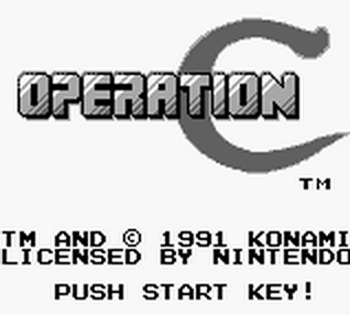 Operation C - GameBoy - Retro Island Gaming