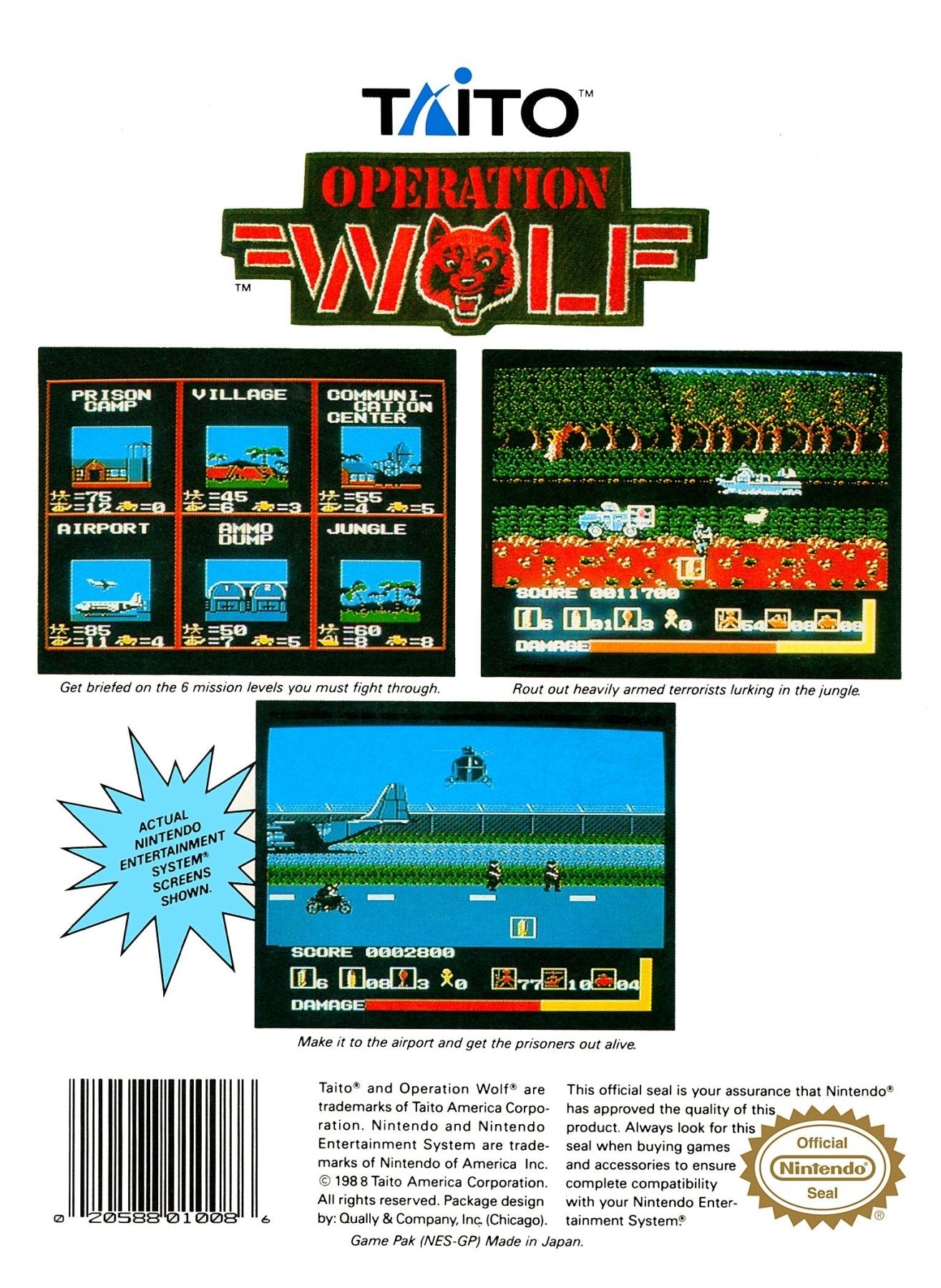 Operation Wolf - NES - Retro Island Gaming