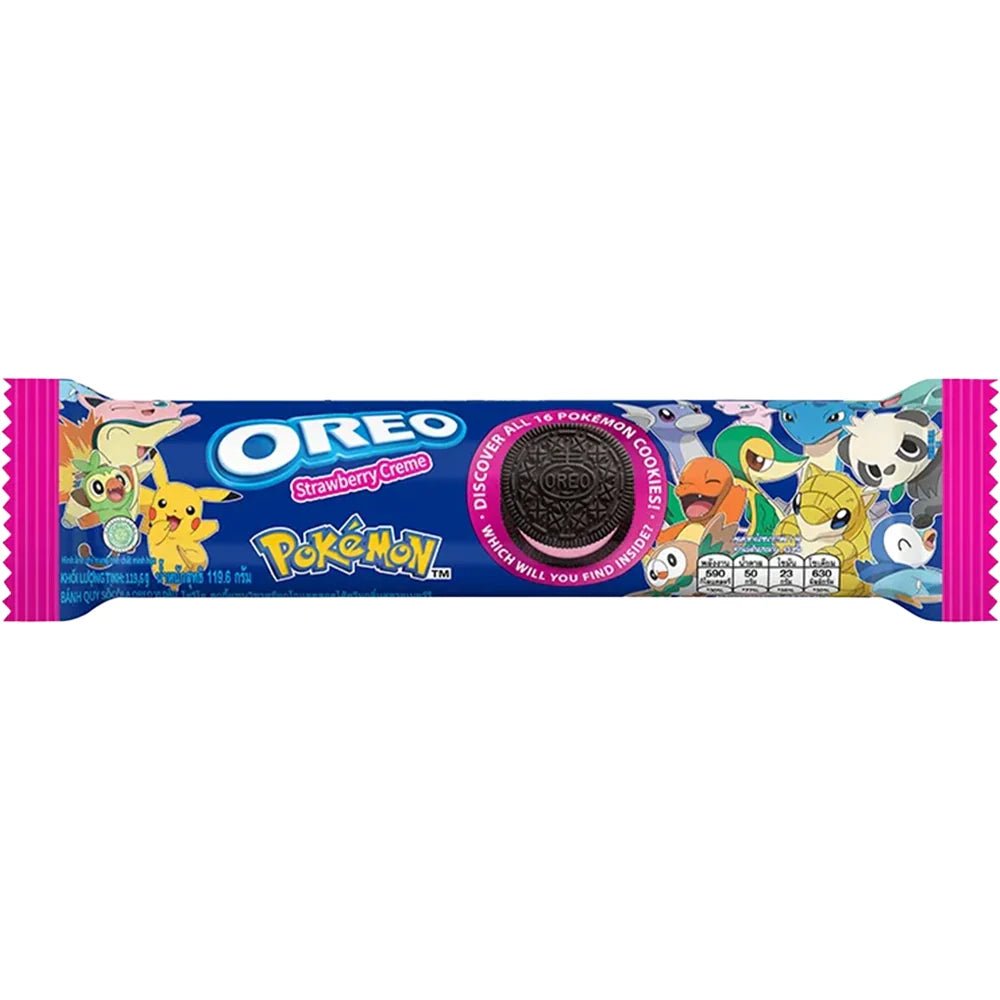 Oreo Pokemon Strawberry Creme - INDONESIA - Retro Island Gaming