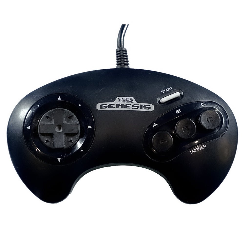 Original 3 - Button Sega Genesis Controller (OEM - Used) - Retro Island Gaming