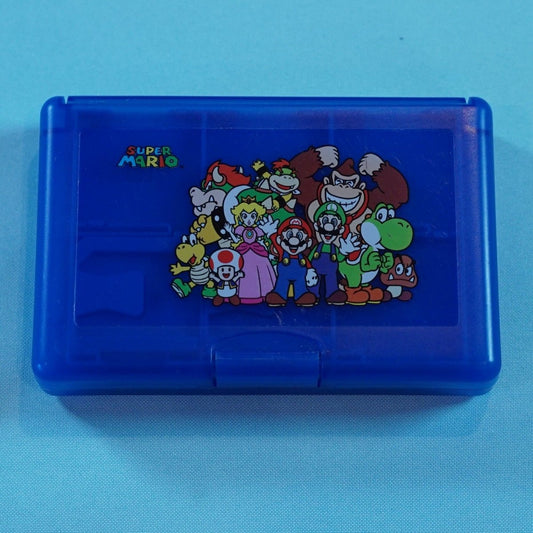 Original Mario-Themed Nintendo DS/3DS 20-Game Case (Used) - Retro Island Gaming