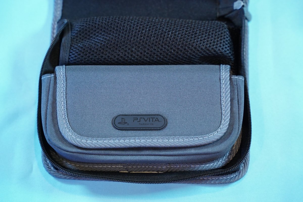 Original PS Vita Gray-Camo Travel Bag (Used) - Retro Island Gaming