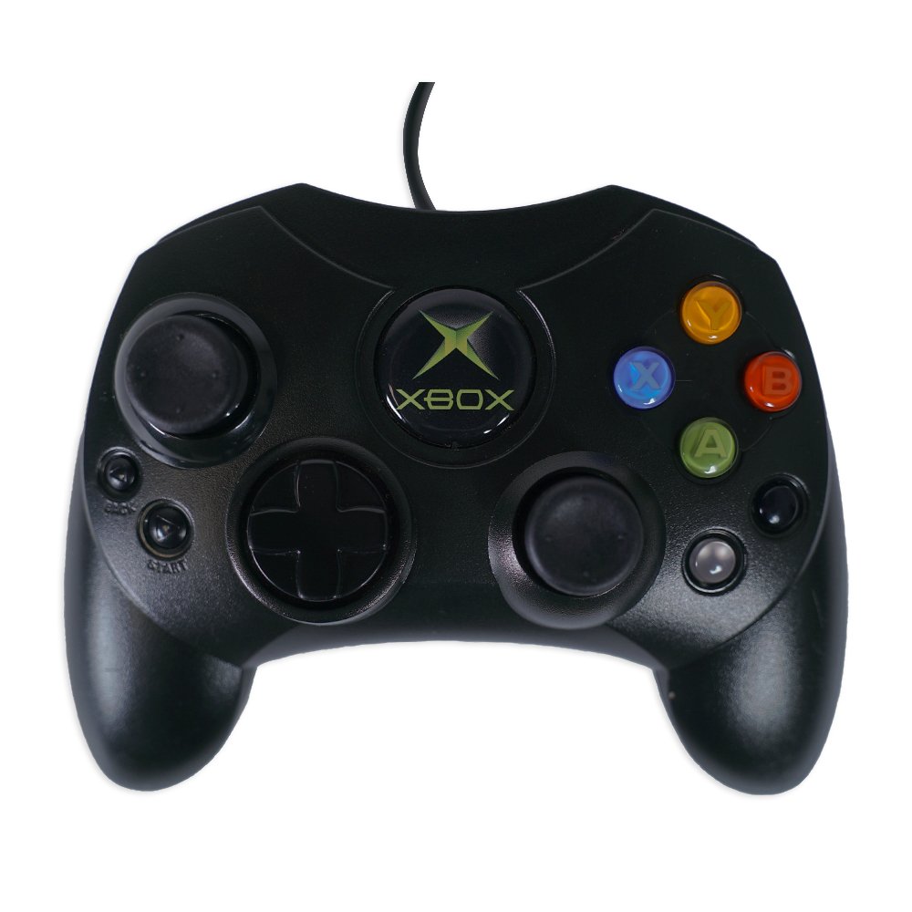 Original S Type Xbox Controller (OEM - Used) - Retro Island Gaming