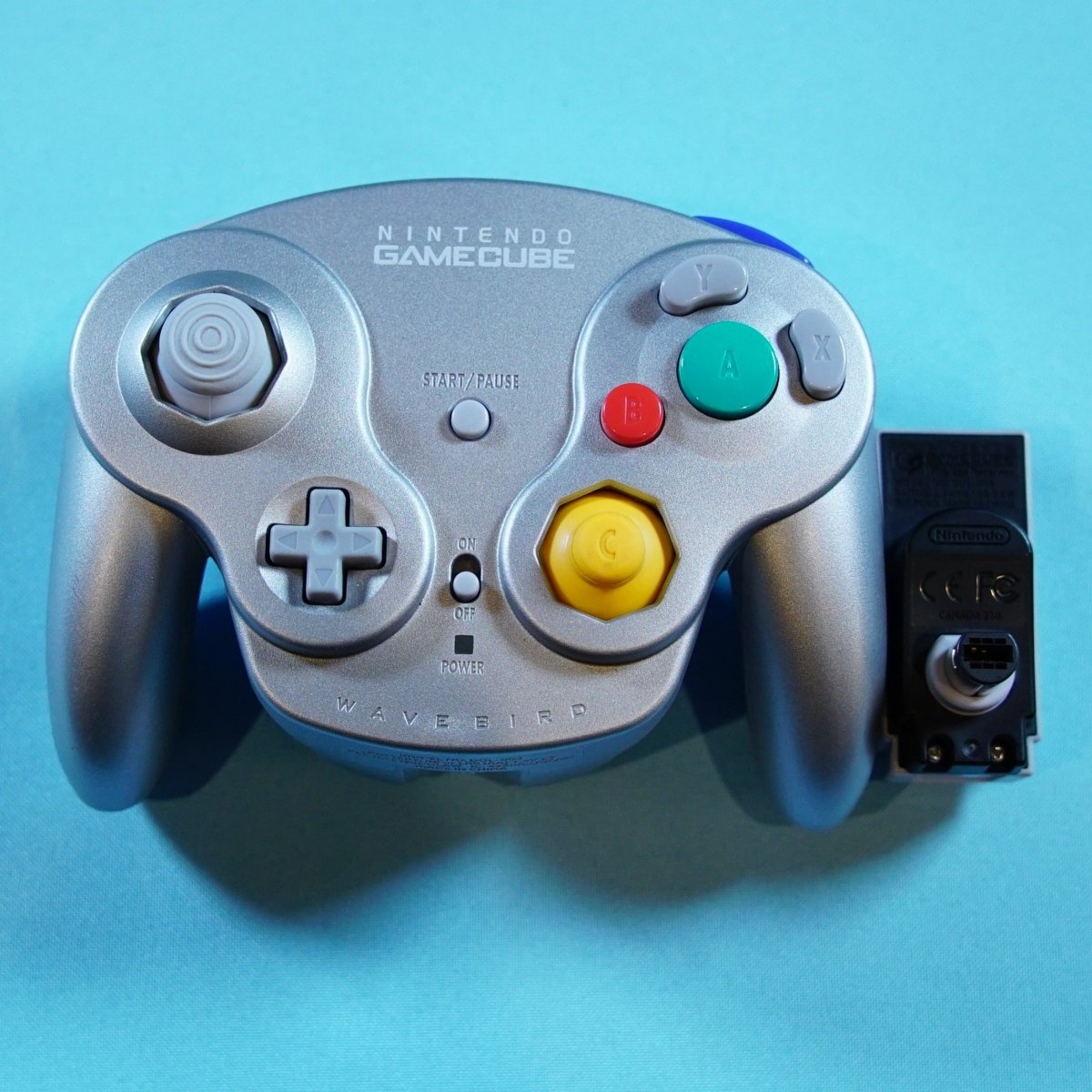 Original Wavebird Wireless GameCube Controller (OEM - Used) - Retro Island Gaming