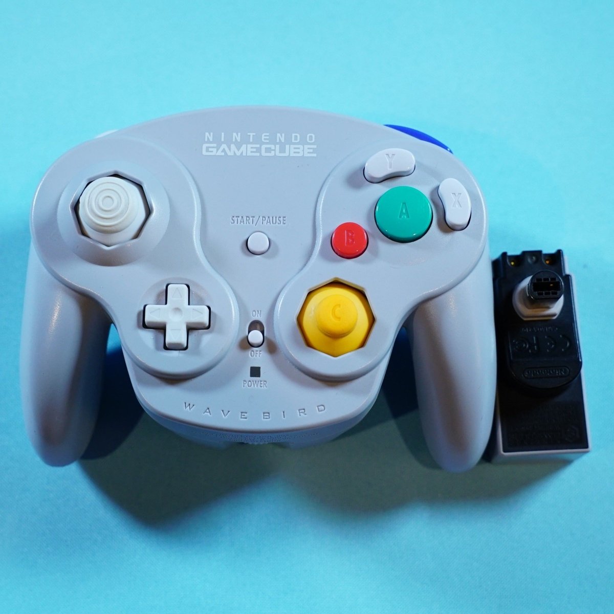 Wavebird Rumble Original Wavebird Wireless GameCube Controller (OEM - Used) – Retro ...