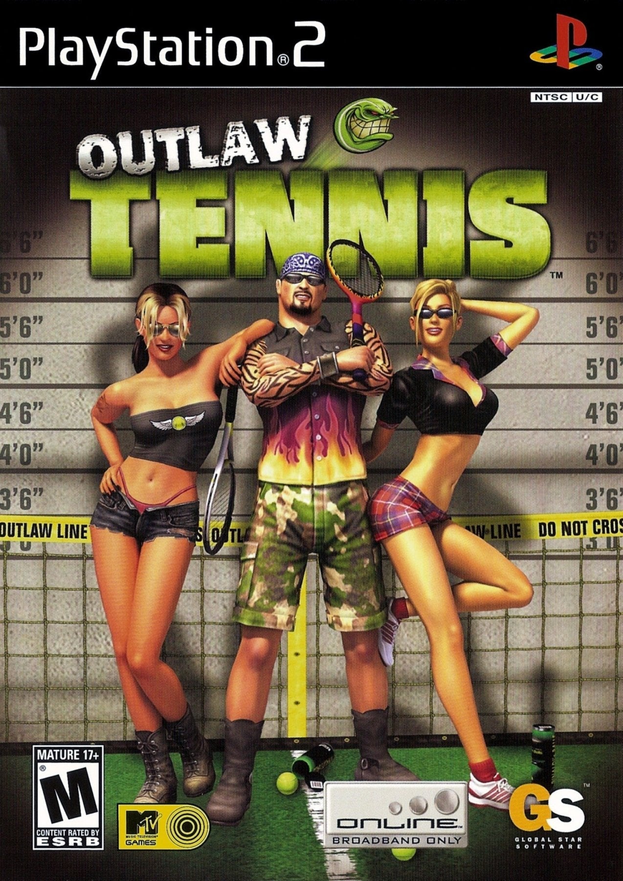 Outlaw Tennis - Playstation 2 - Retro Island Gaming