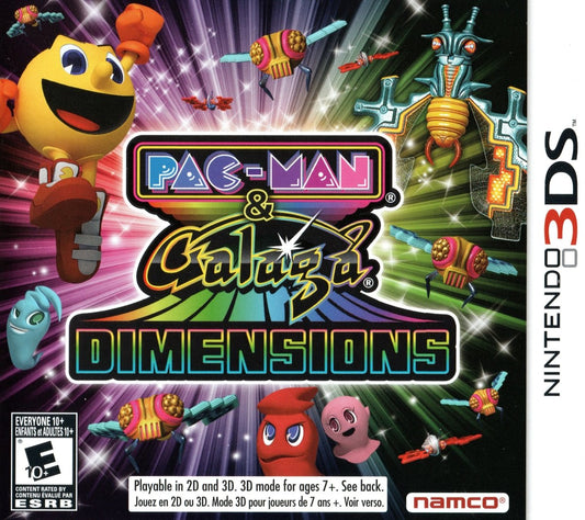 Pac-Man & Galaga Dimensions - Nintendo 3DS - Retro Island Gaming