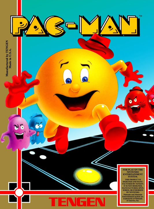 Pac - Man [Tengen] - NES - Retro Island Gaming