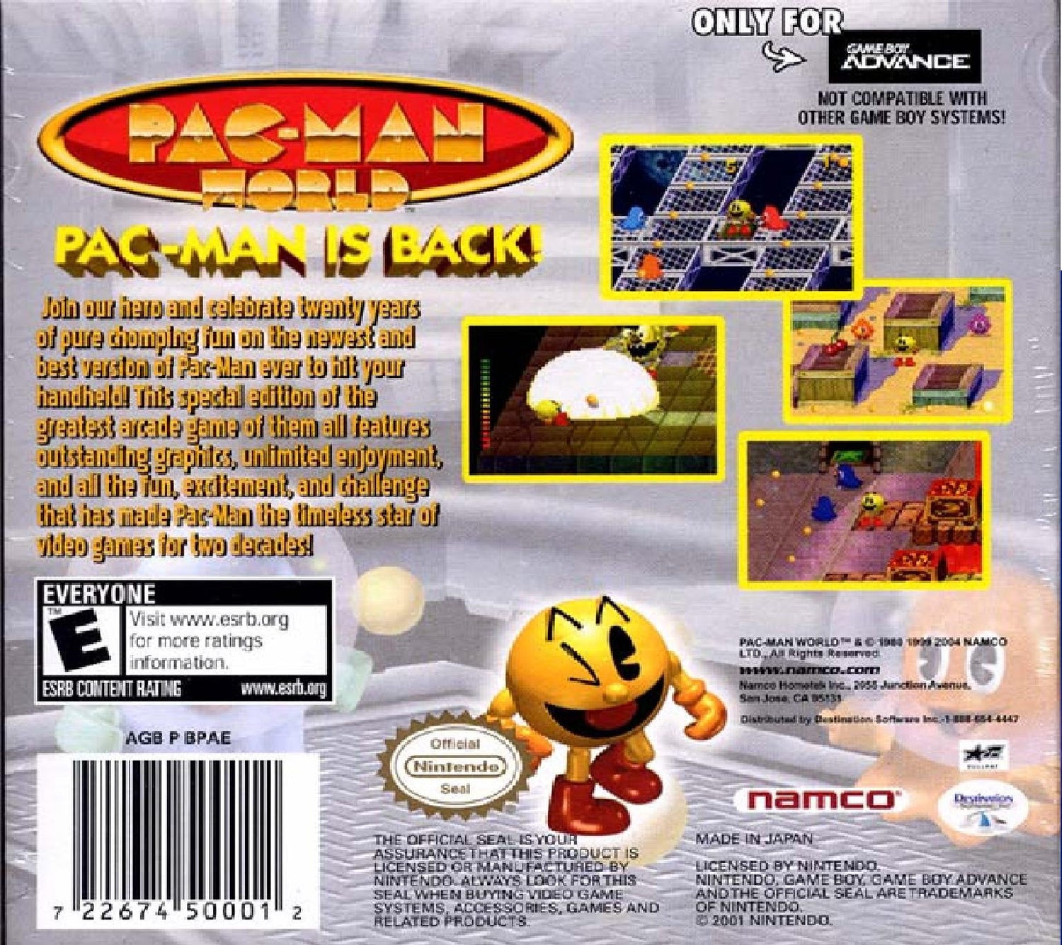 Pac - Man World - GameBoy Advance - Retro Island Gaming