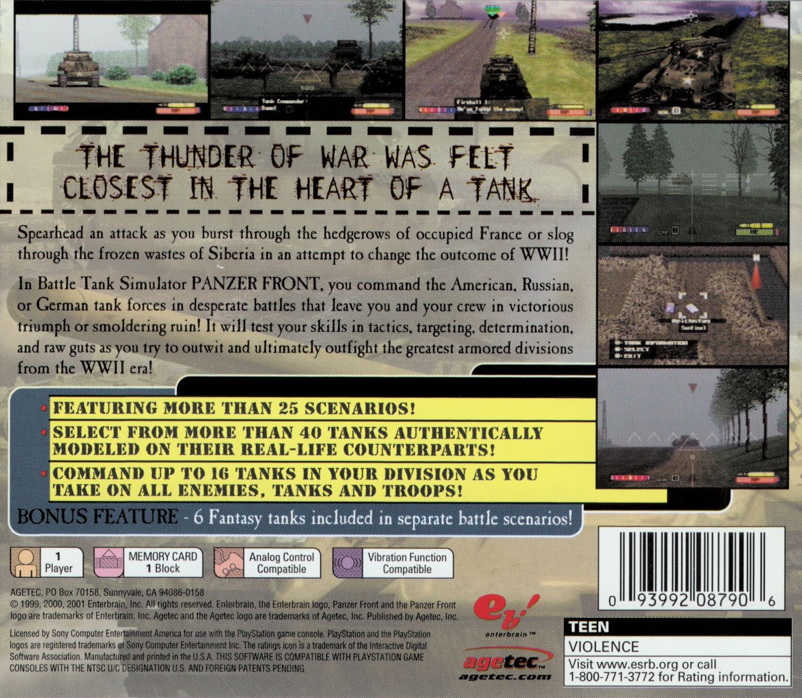 Panzer Front - Playstation - Retro Island Gaming
