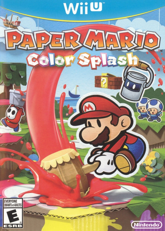 Paper Mario Color Splash - Wii U - Retro Island Gaming