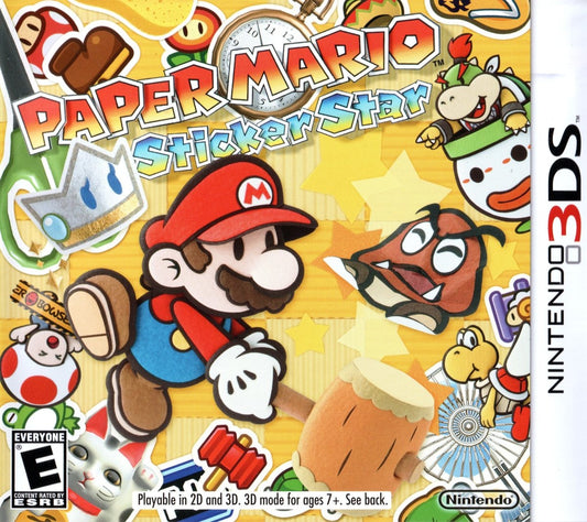 Paper Mario: Sticker Star - Nintendo 3DS - Retro Island Gaming