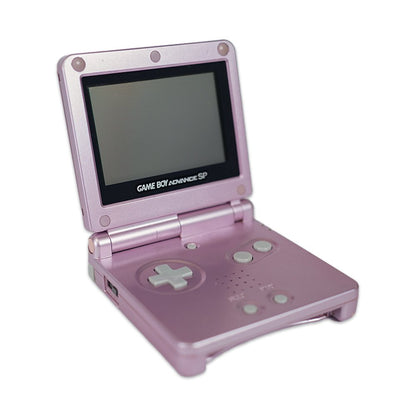 Pearl Pink GameBoy Advance SP System (AGS - 001) - Certified Tested & Cleaned - Retro Island Gaming