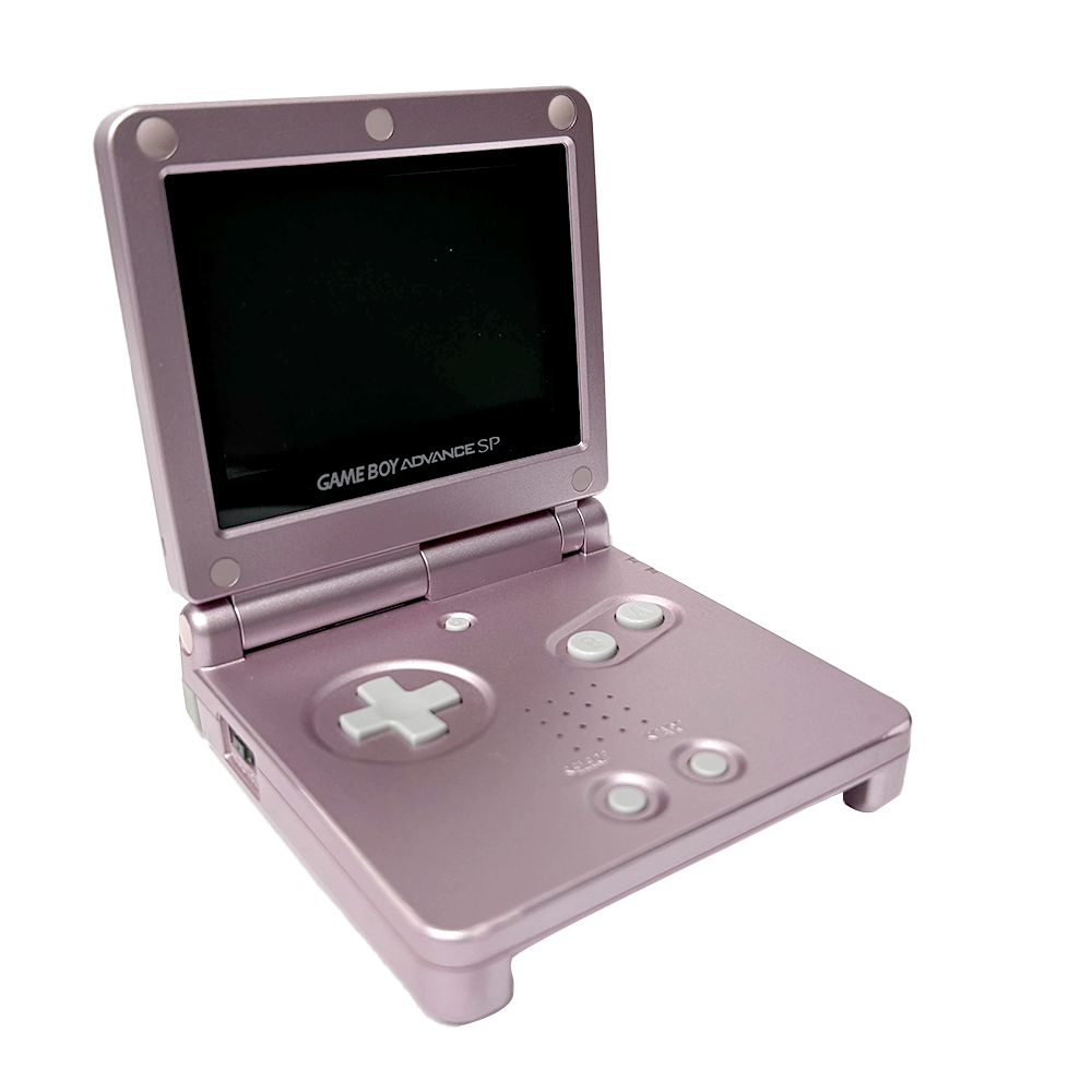 Pearl Pink GameBoy Advance SP System (AGS-001) - Certified Tested & Cleaned