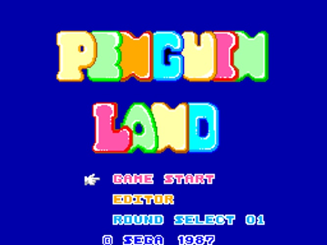 Penguin Land - Sega Master System - Retro Island Gaming