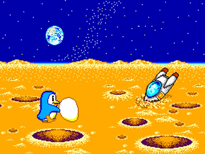 Penguin Land - Sega Master System - Retro Island Gaming