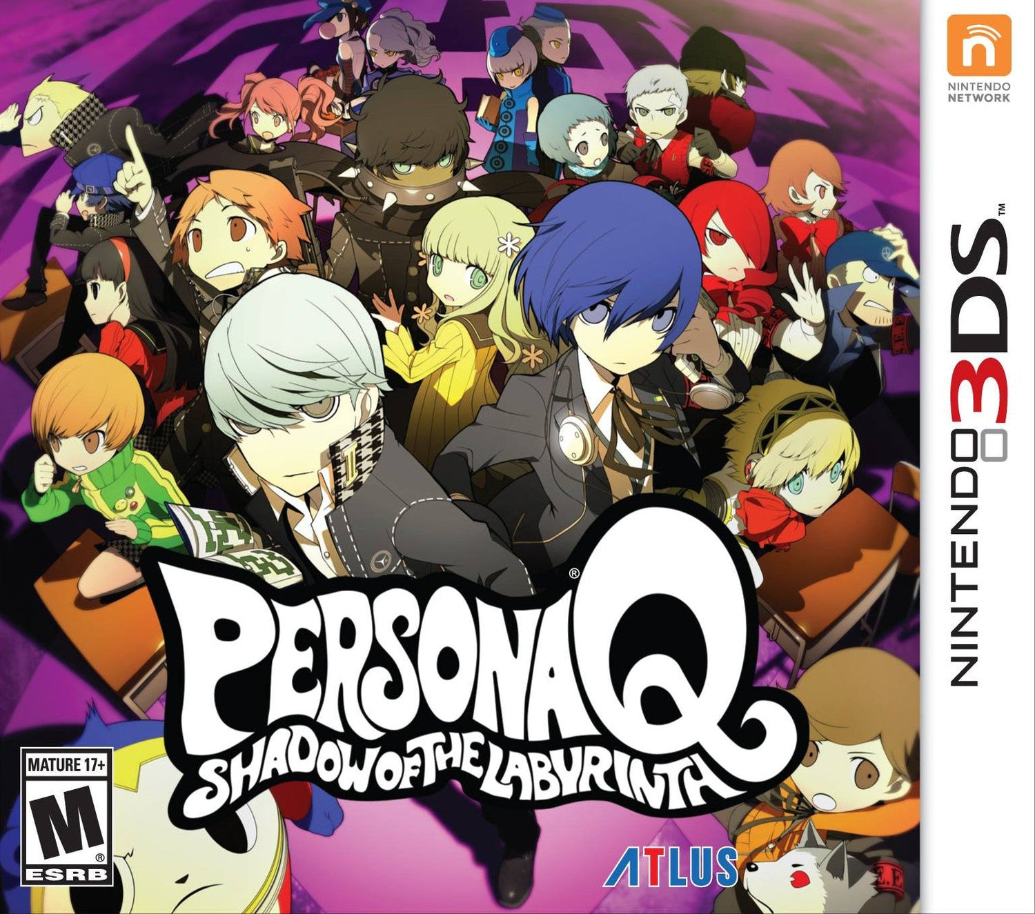 Persona Q: Shadow of the Labyrinth [Wild Cards Premium Edition] - Nintendo 3DS - Retro Island Gaming