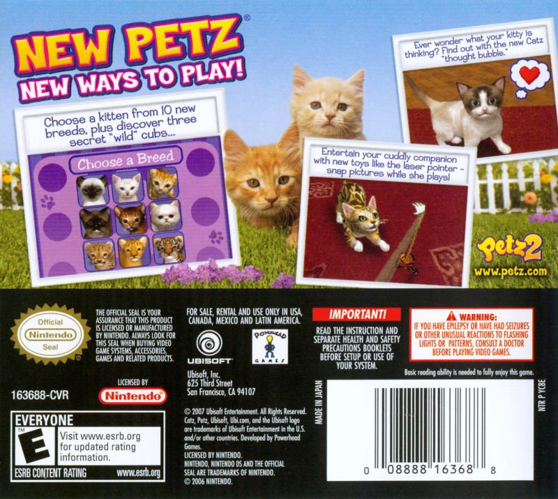 Petz Catz 2 - Nintendo DS - Retro Island Gaming