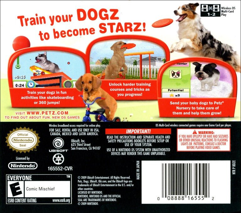 Petz: Dogz Talent Show - Nintendo DS - Retro Island Gaming