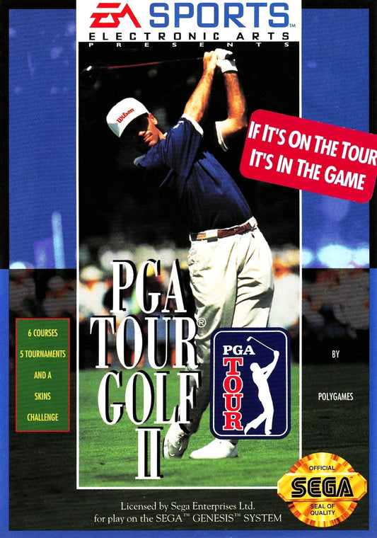 PGA Tour Golf II - Sega Genesis - Retro Island Gaming