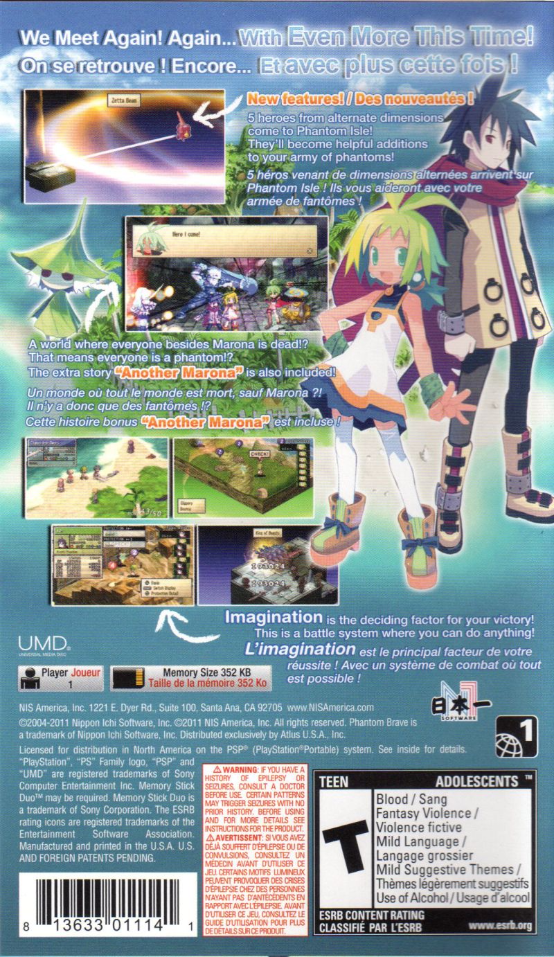 Phantom Brave: The Hermuda Triangle - PSP - Retro Island Gaming