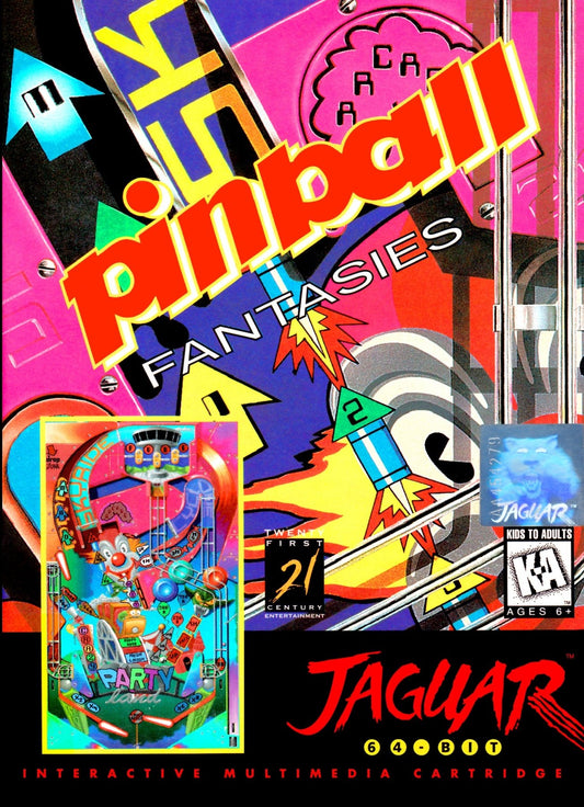 Pinball Fantasies - Jaguar - Retro Island Gaming