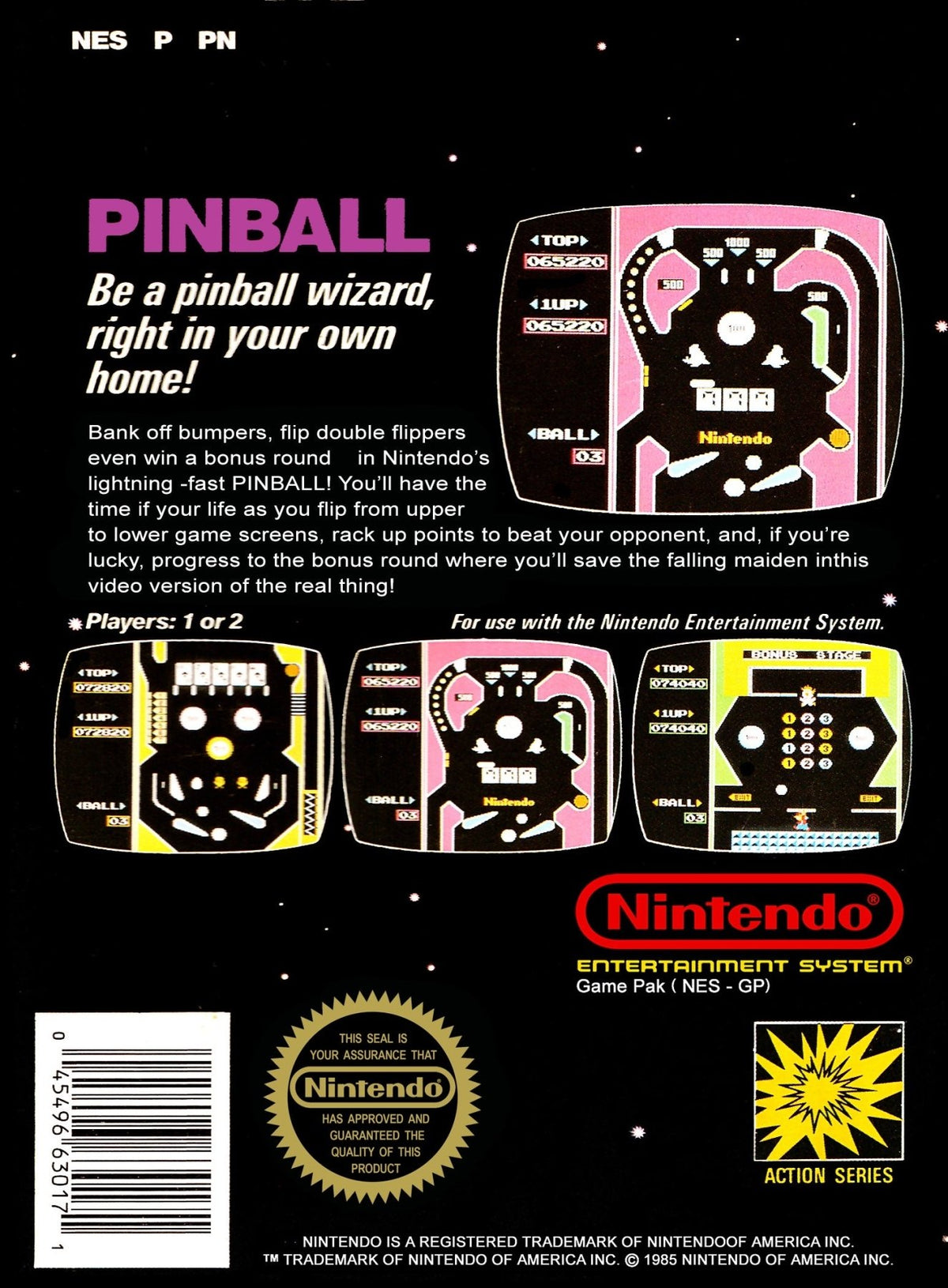Pinball - NES - Retro Island Gaming