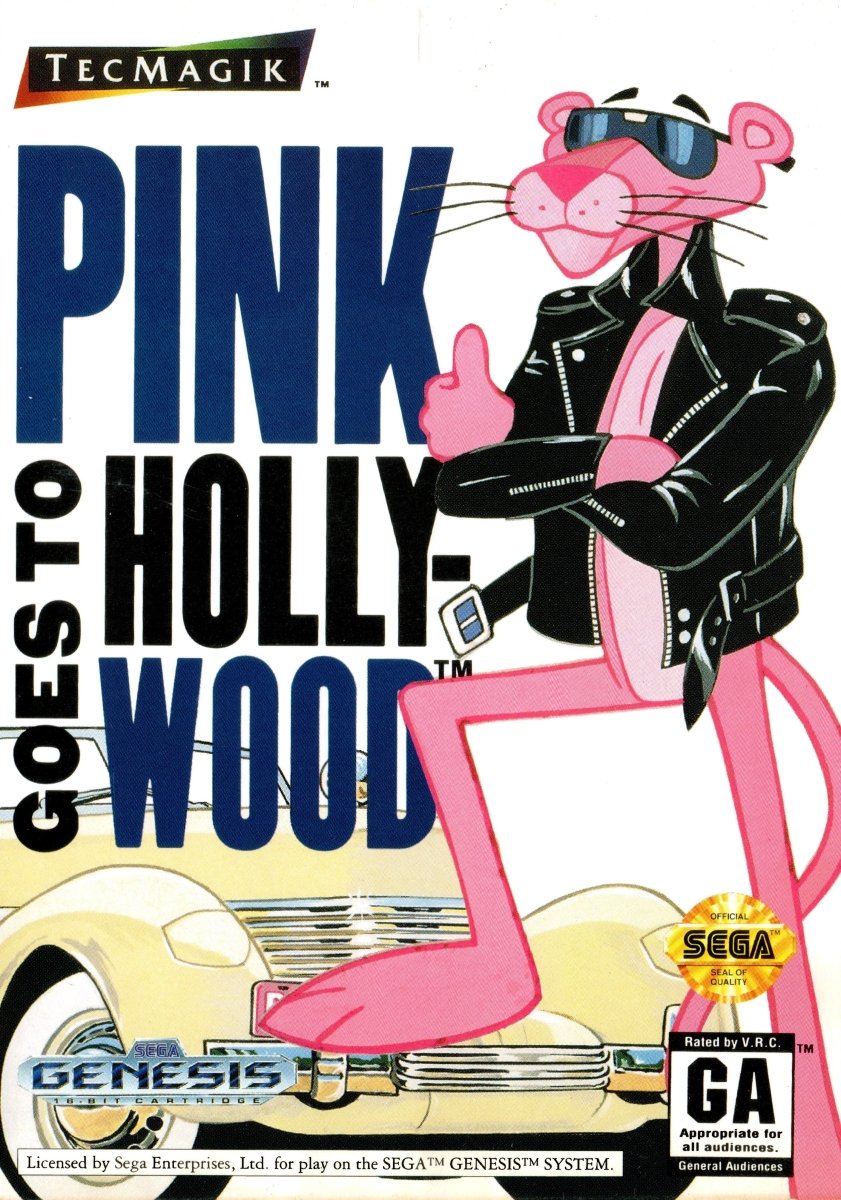 Pink Goes to Hollywood - Sega Genesis - Retro Island Gaming