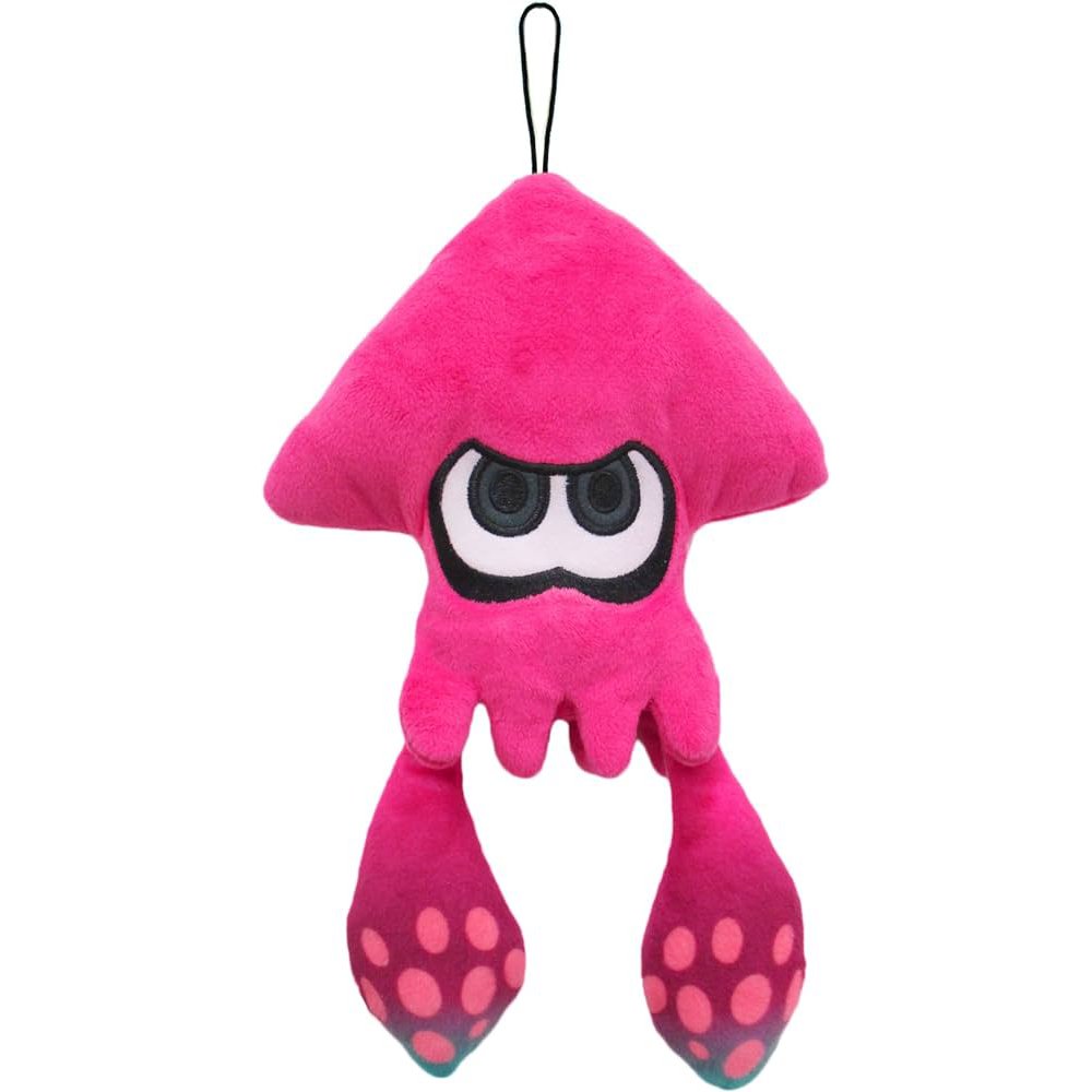 Pink Inkling Squid 9" Plush - Retro Island Gaming