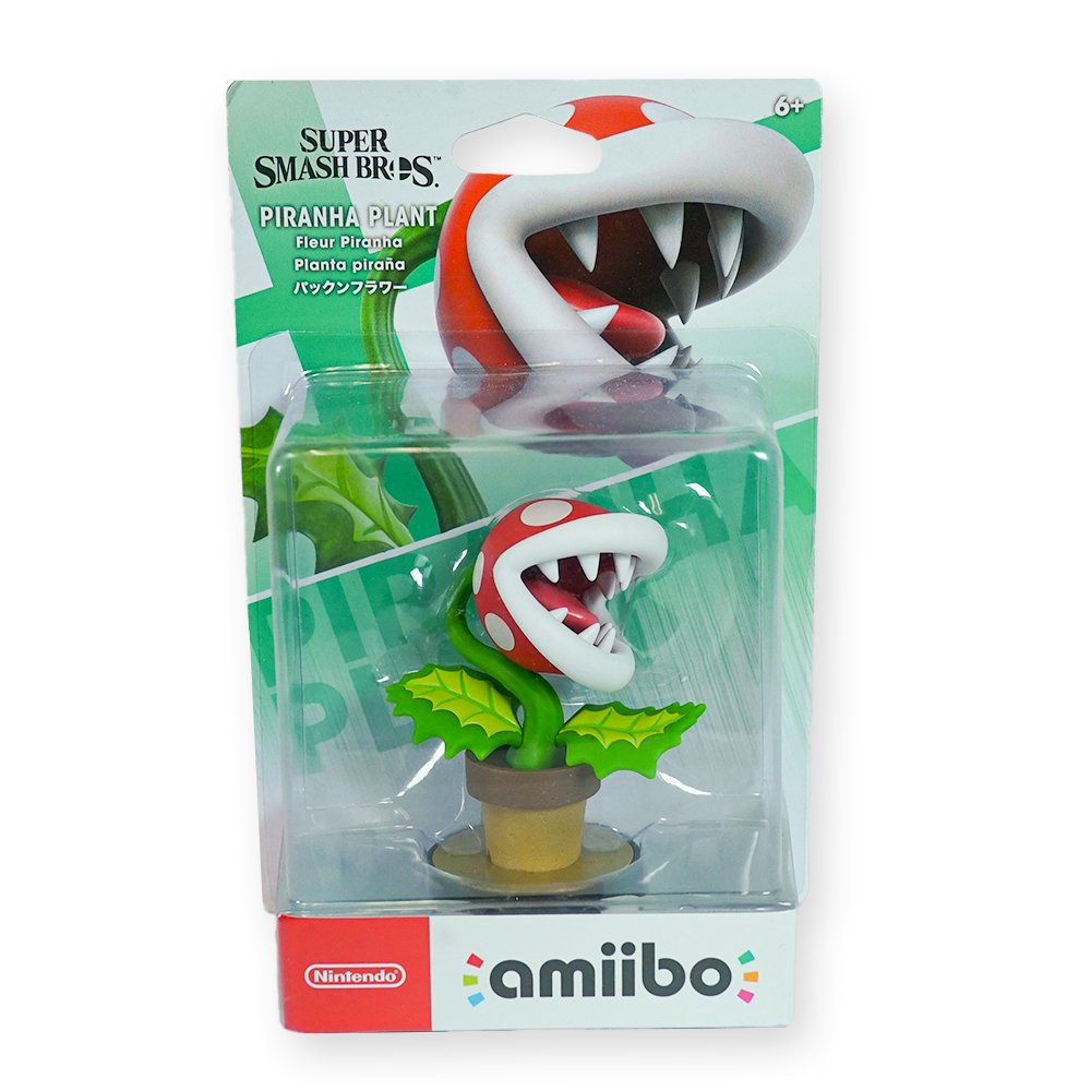 Piranha Plant - Super Smash Bros. Series Amiibo - Retro Island Gaming