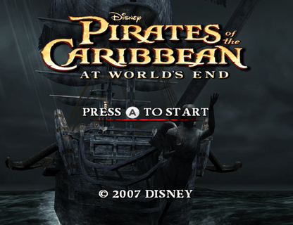 Pirates of the Caribbean At World`s End - Wii - Retro Island Gaming