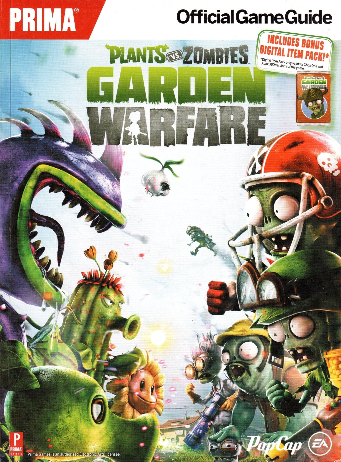 Plants vs Zombies Garden Warfare Prima Official Game Guide - Guide Book - Retro Island Gaming