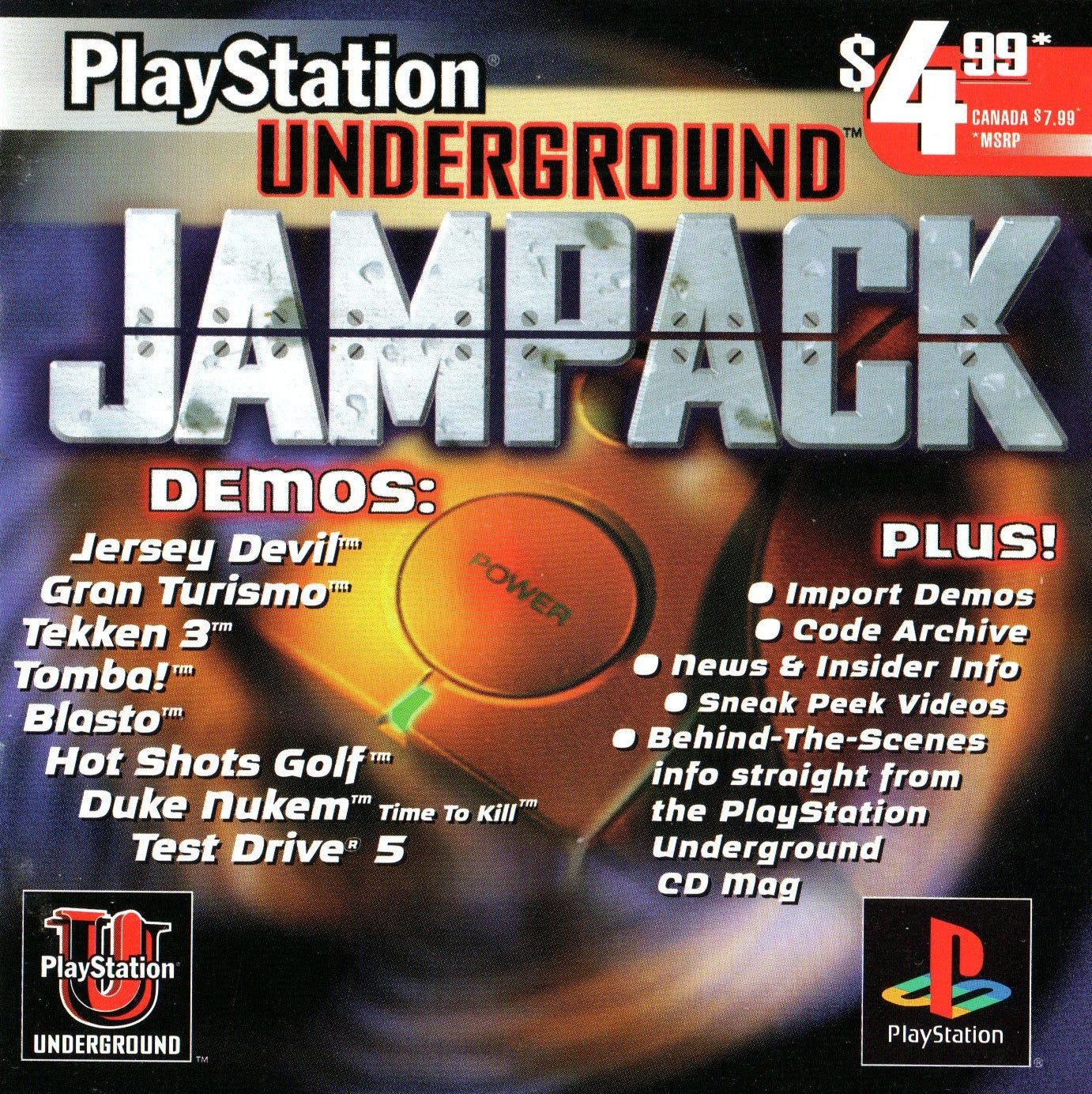 PlayStation Underground Jampack - Playstation - Retro Island Gaming