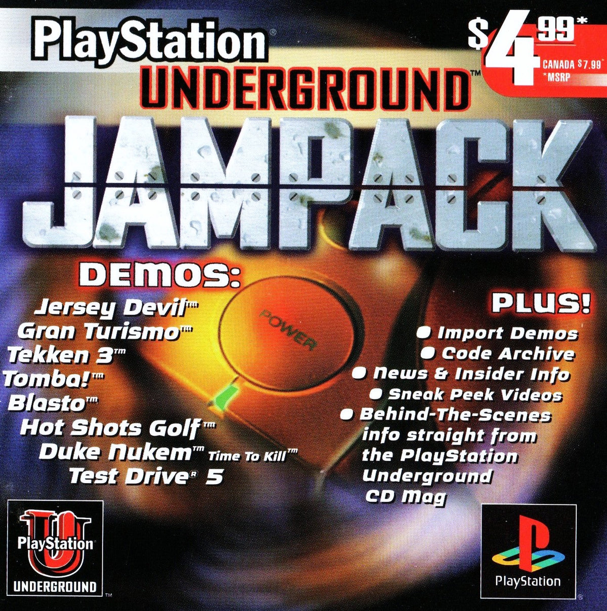 PlayStation Underground Jampack - Playstation