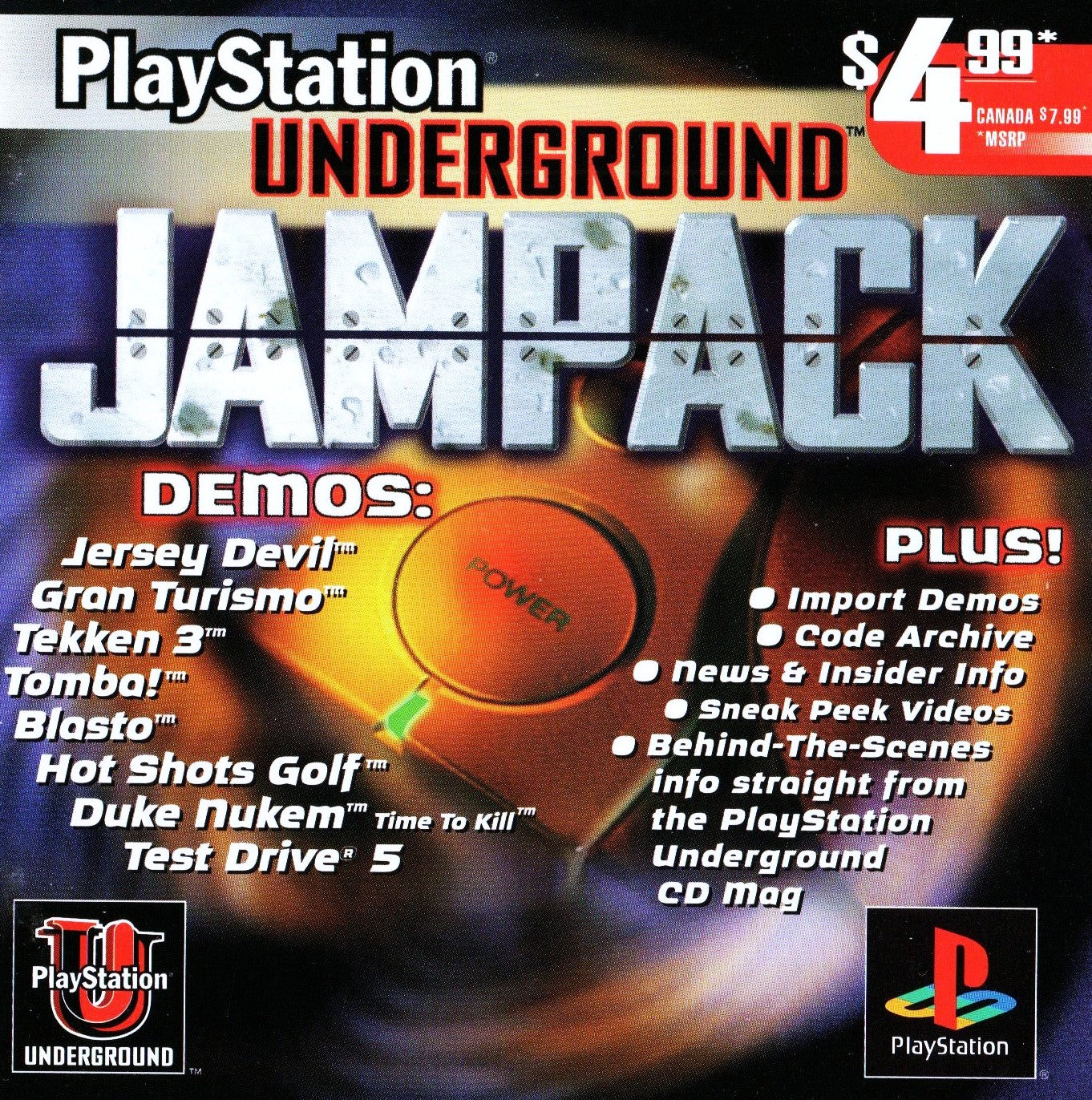 PlayStation Underground Jampack - Playstation